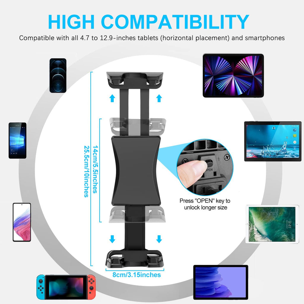 Universal Phone & Tablet Clamp Mount – 1/4-20 Thread - view 5 of 8
