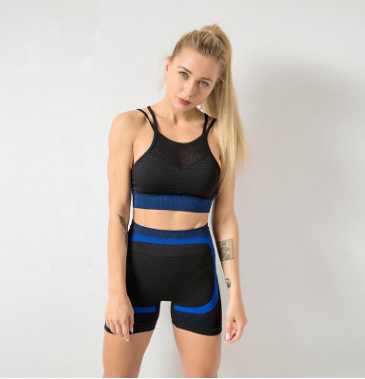 SculptFlex Seamless 2-Piece Yoga Set — Sports Bra + Shorts - view 5 of 9