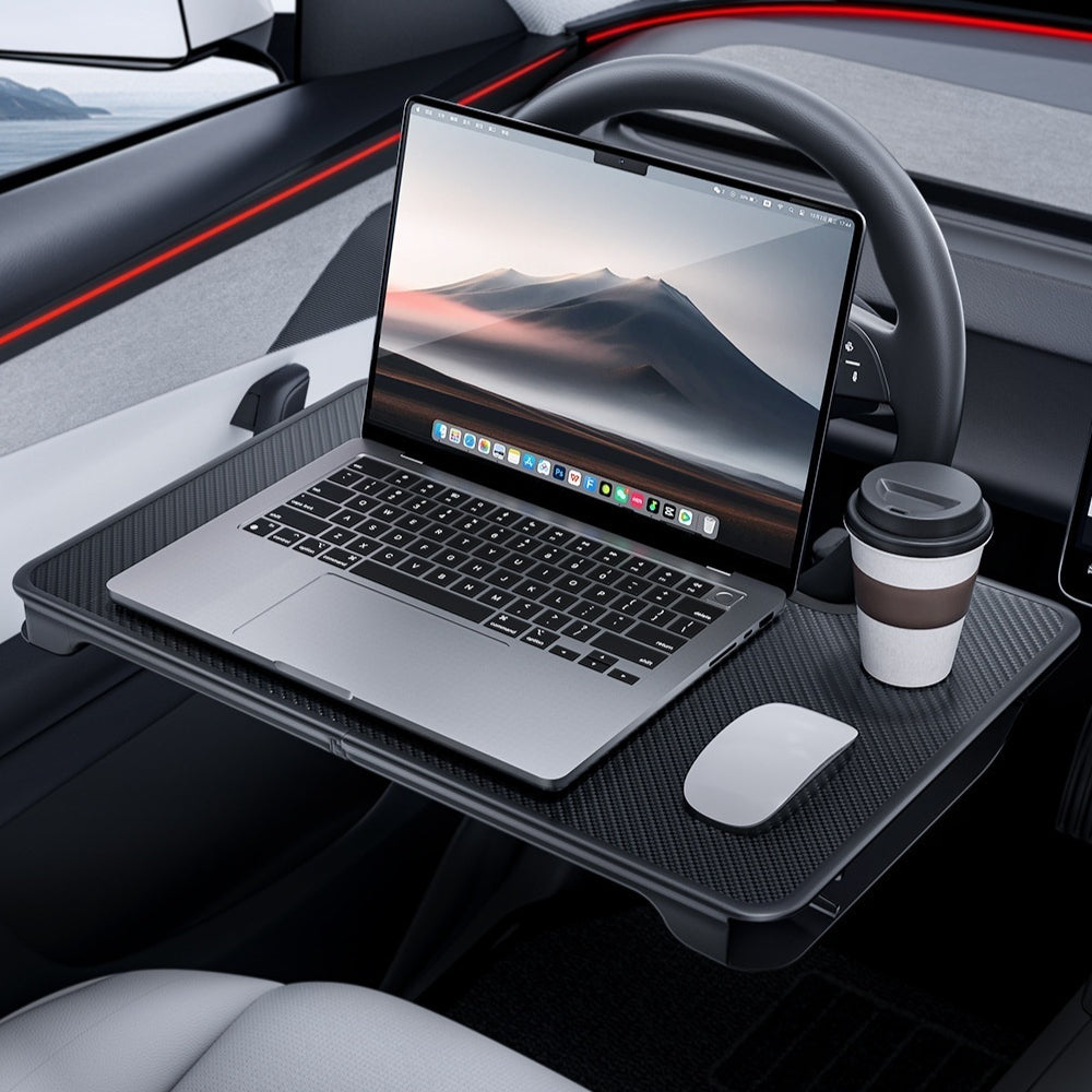 2-in-1 Steering Wheel Desk & Car Storage Organiser - view 6 of 7