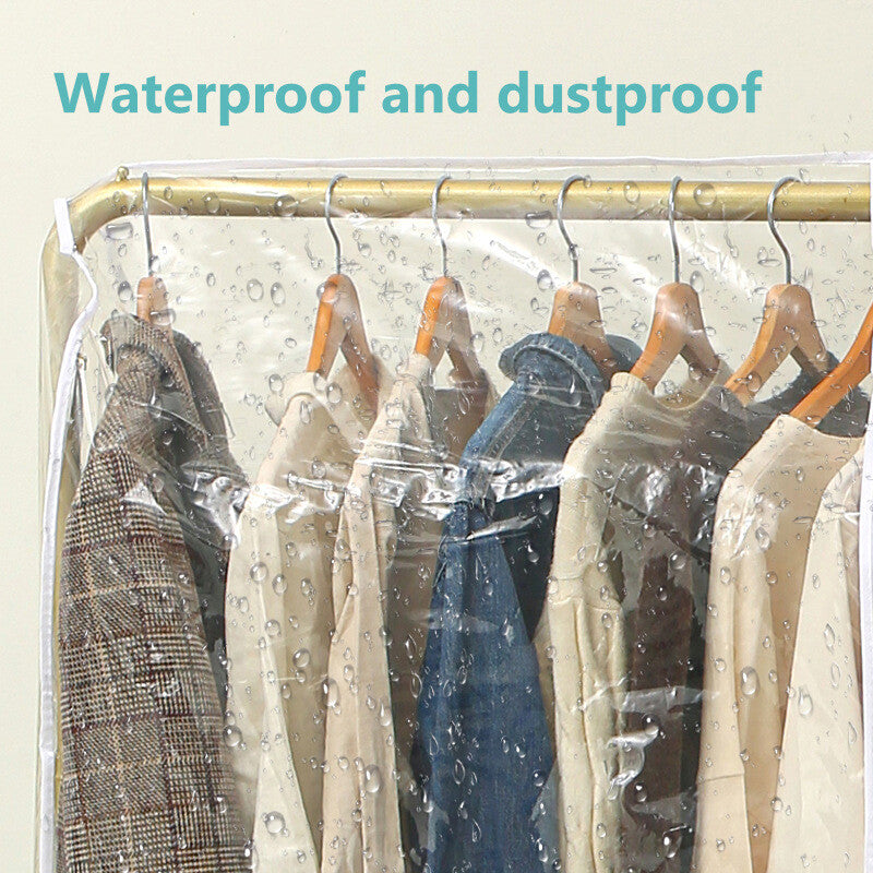 Transparent Garment Rail Rack Cover - view 8 of 8