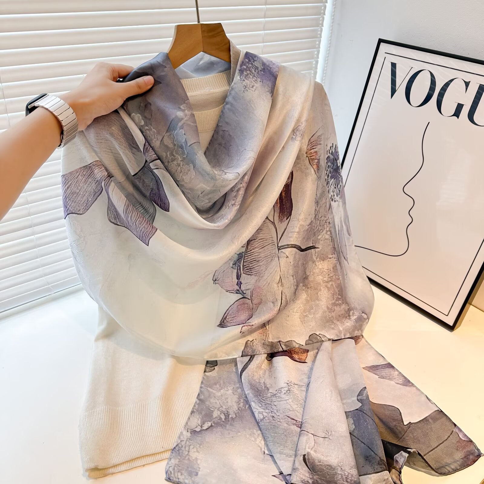 Silk Sun-Protection Beach Scarf - view 2 of 8
