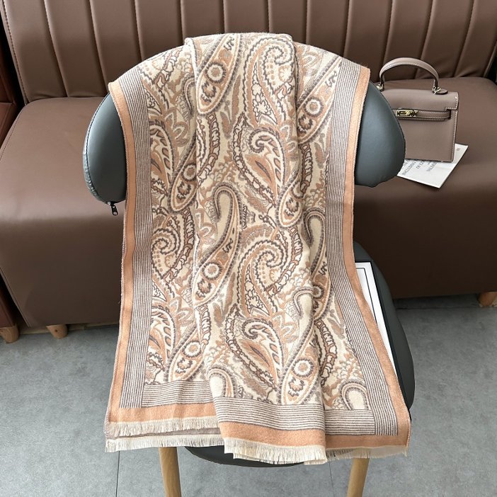 Retro Cashmere-Feel Shawl & Wrap - view 7 of 8
