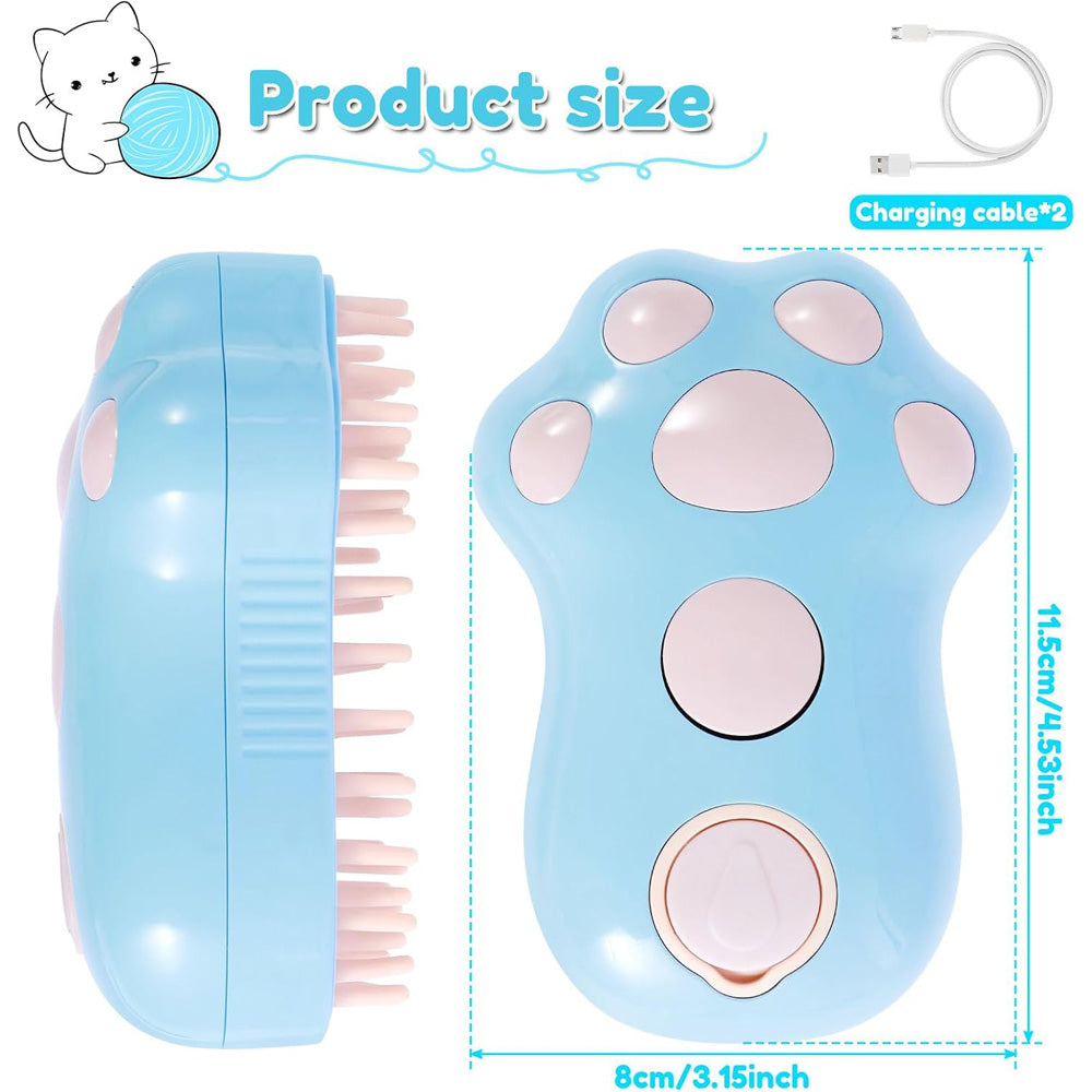 Rechargeable Steam Pet Grooming Brush - view 2 of 8