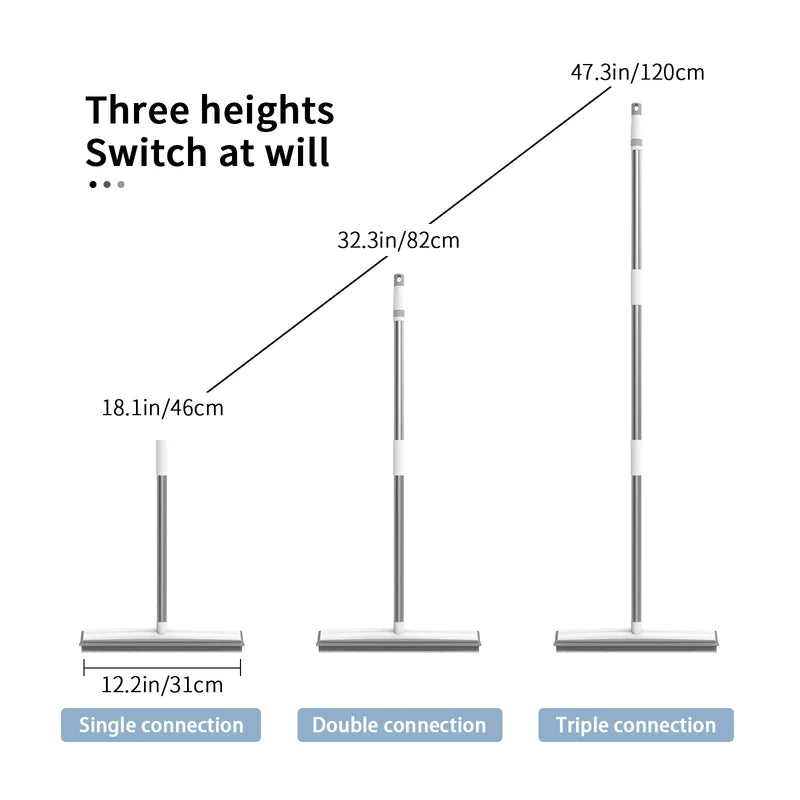 2-in-1 Rubber Broom & Squeegee - view 6 of 6