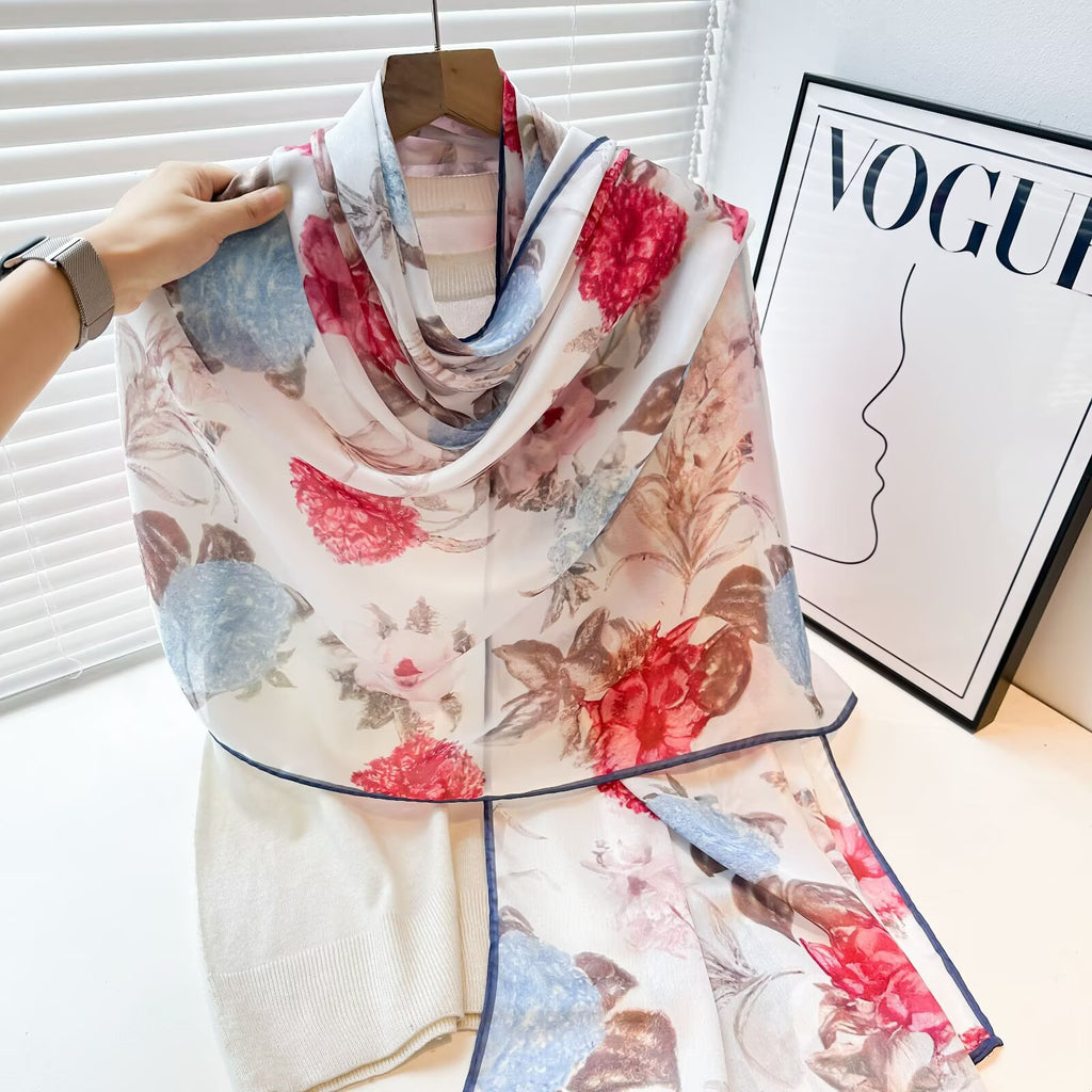 Silk Sun-Protection Beach Scarf - view 7 of 8