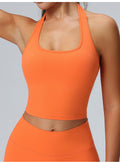 Halter-Neck High-Support Sports Bra — Studio to Street - view 1 of 9