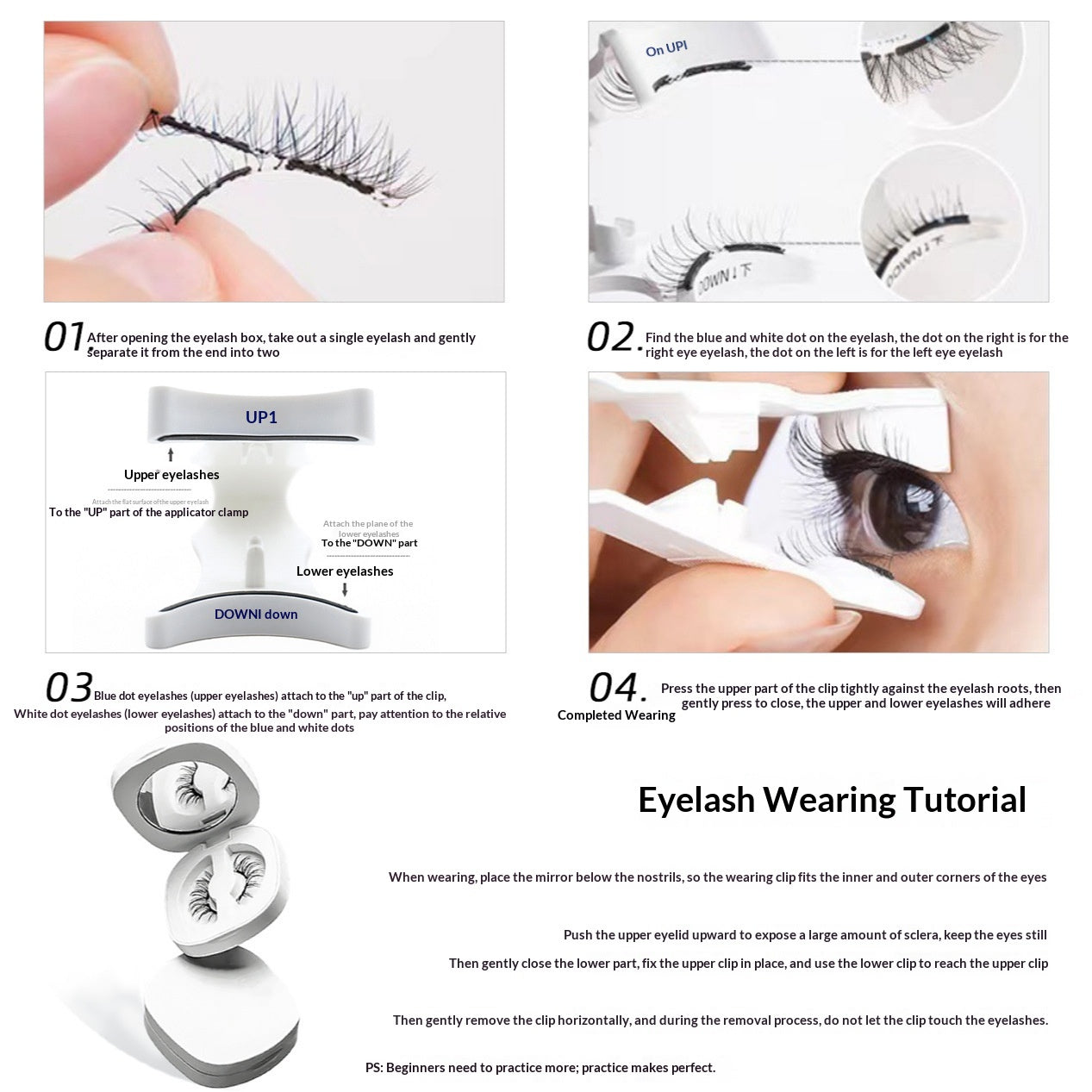 Reusable Magnetic Eyelashes – Glue-Free, Natural Look - view 5 of 8