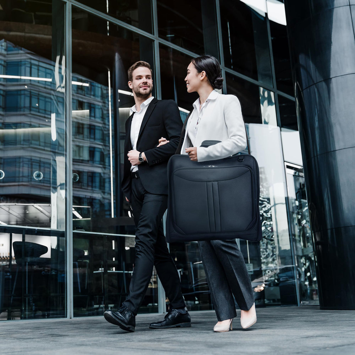 Fold-Flat Travel Garment Bag – Business Trip Suit Carrier - view 6 of 6