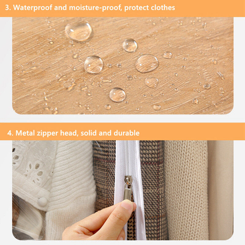 Transparent Garment Rail Rack Cover - view 5 of 8