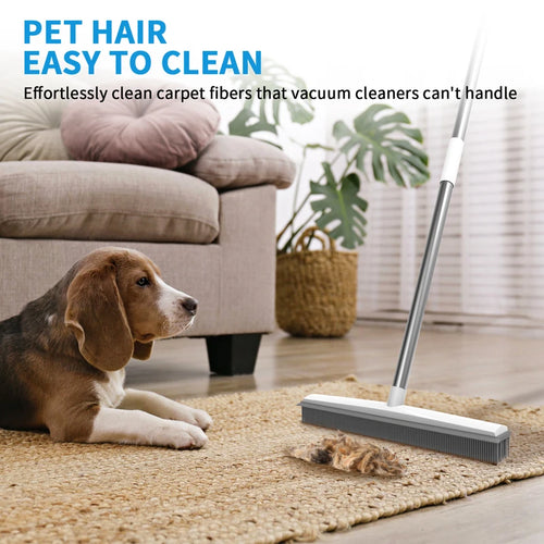 2-in-1 Rubber Broom & Squeegee - view 2 of 6