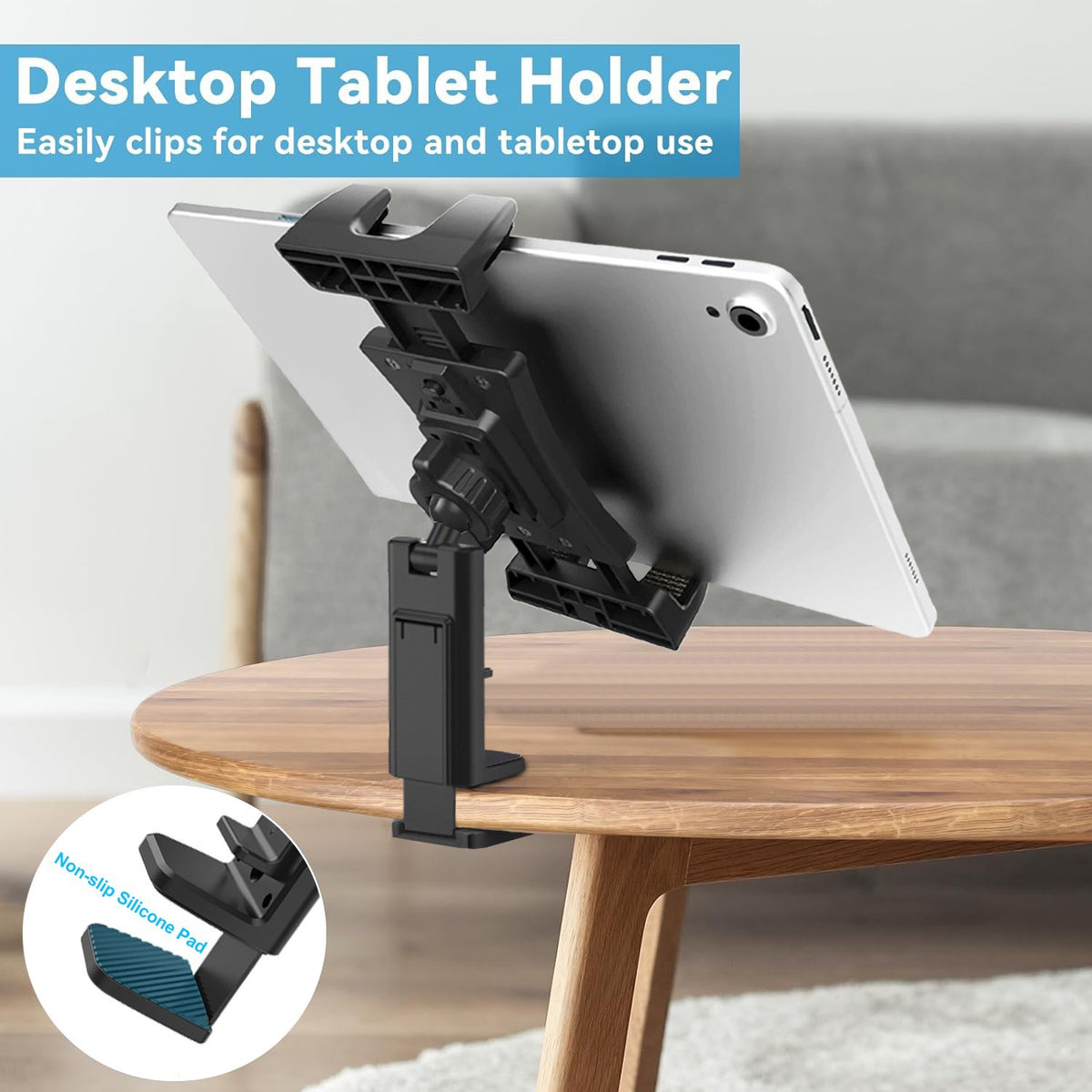Universal Phone & Tablet Clamp Mount – 1/4-20 Thread - view 6 of 8