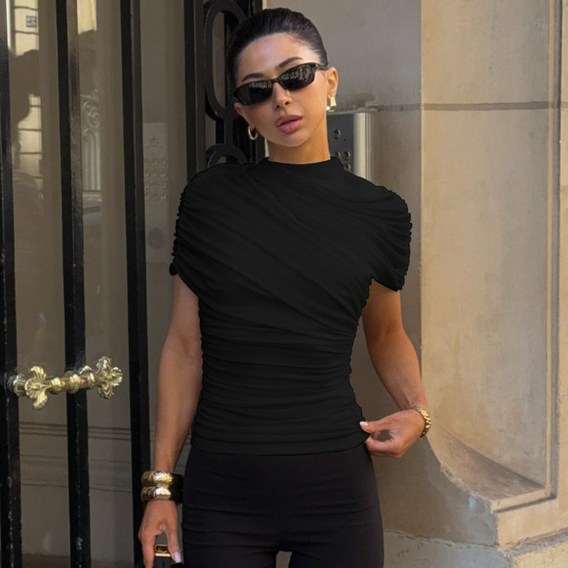 Women's Scarf Collar Sleeveless Top - view 7 of 9
