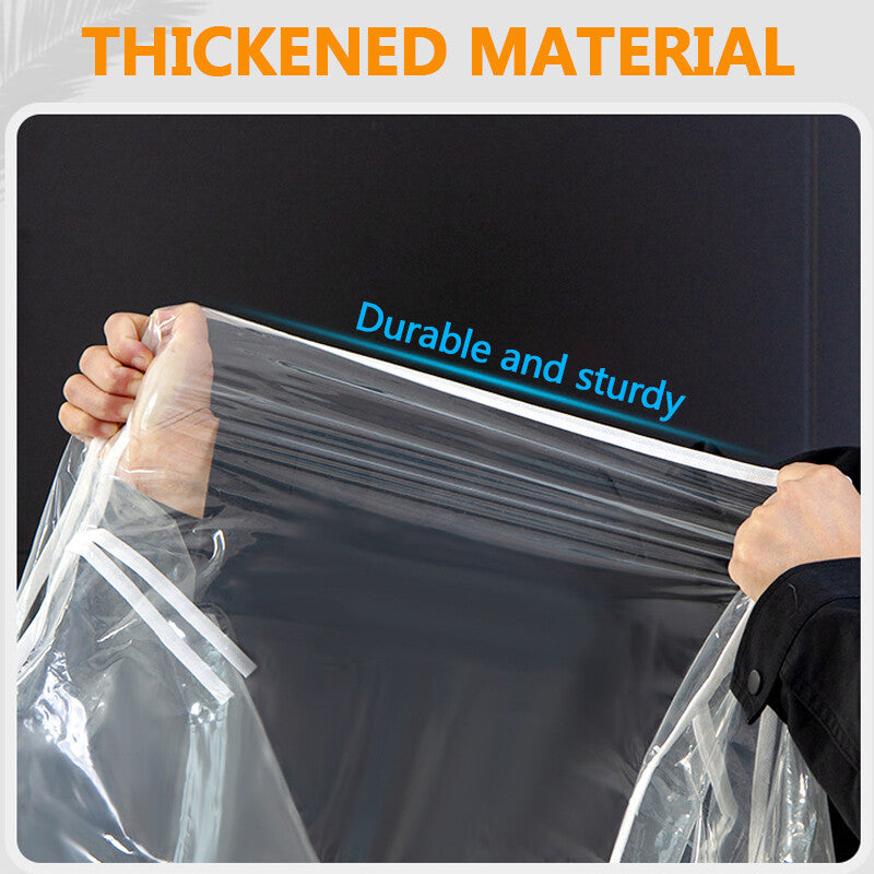 Transparent Garment Rail Rack Cover - view 3 of 8