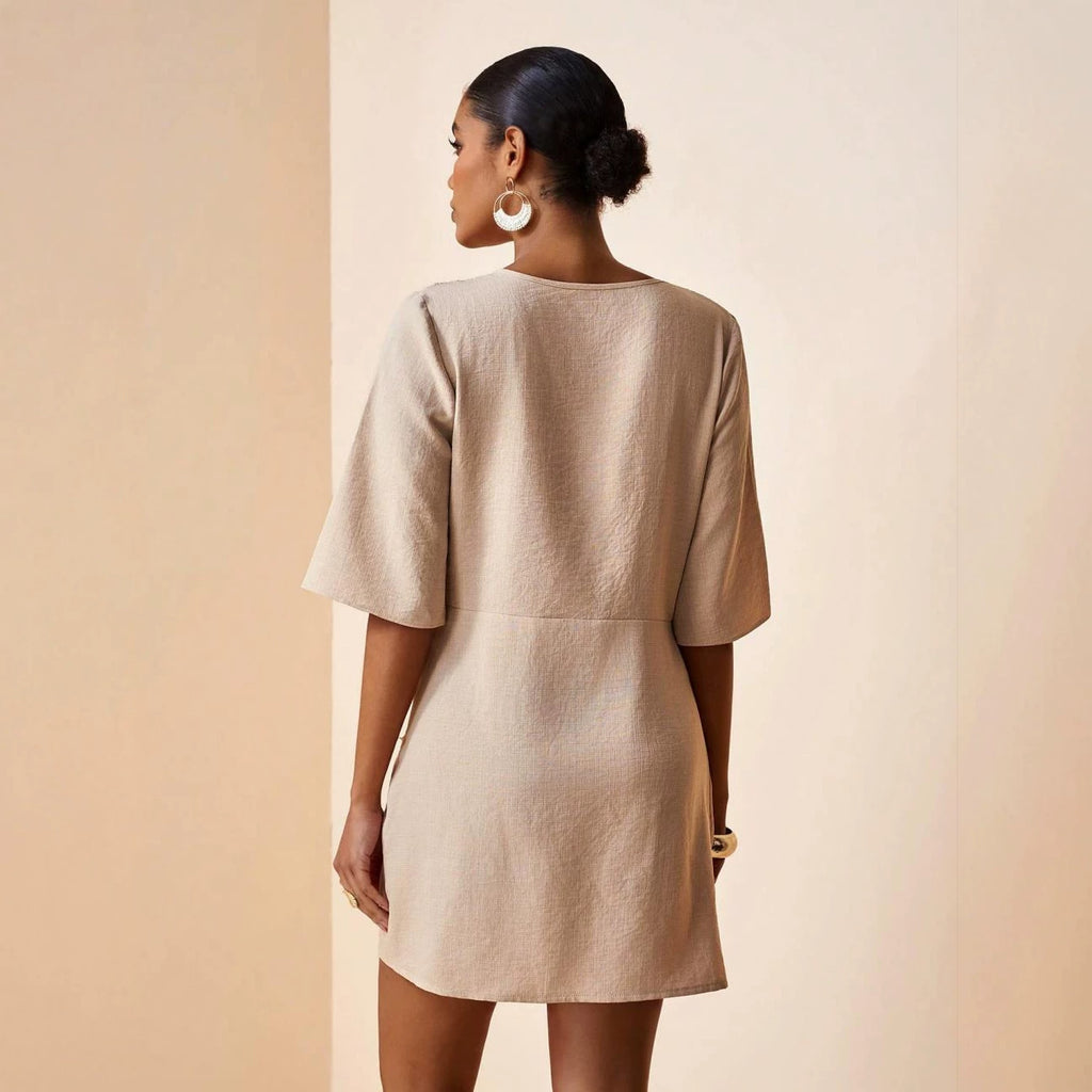 Women's V-Neck Mini Dress - view 1 of 5